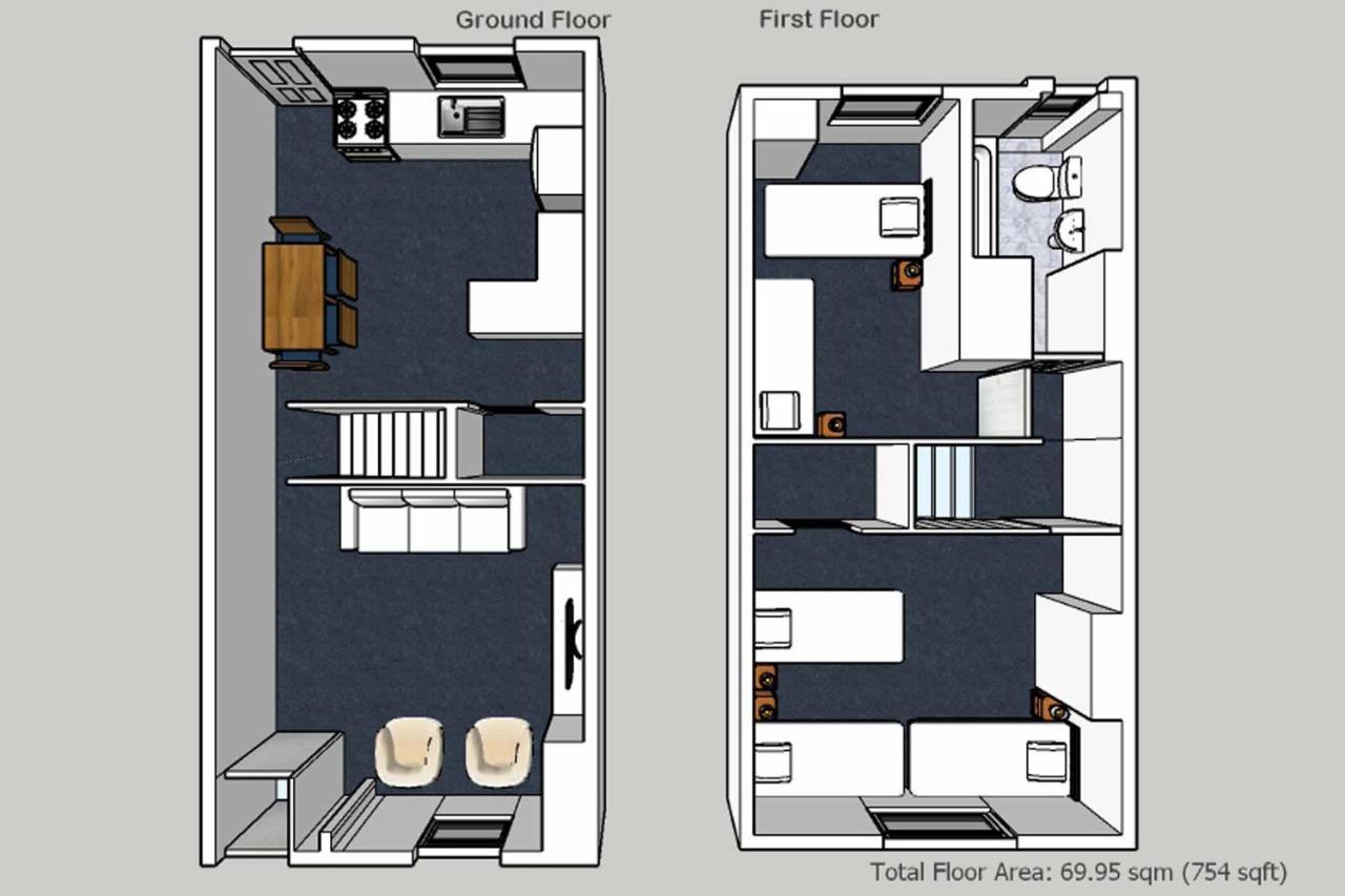 Manchester Work Stays 2Br Home With Parking & Wifi Экстерьер фото