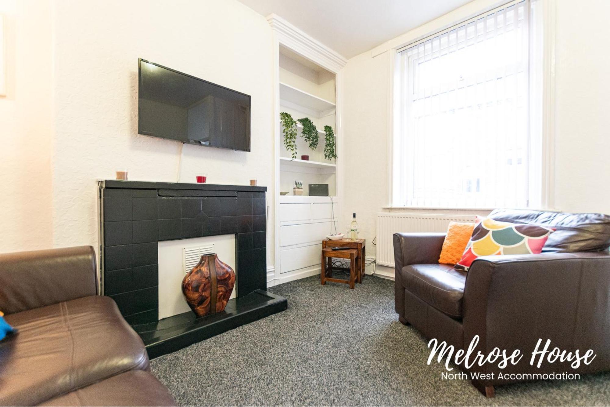 Manchester Work Stays 2Br Home With Parking & Wifi Экстерьер фото
